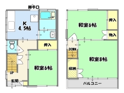 間取図_一棟 